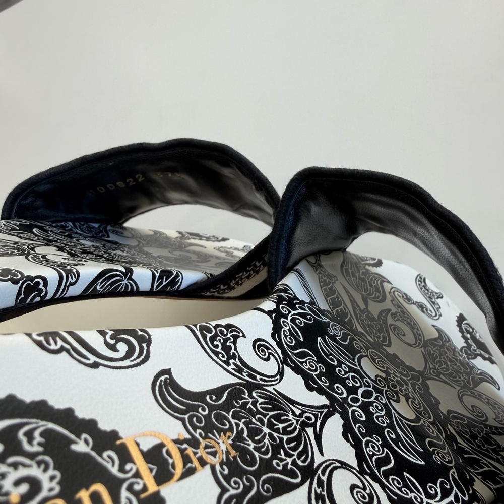 Dior Monochrome Patterned Slides - image 9